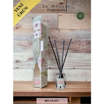 La Melisse Fragrances Çubuklu Beyaz Gül Oda Kokusu 50 ml