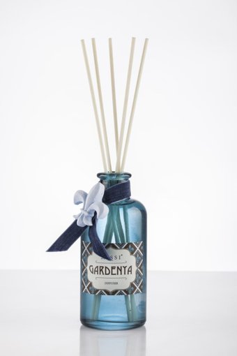 Missi Home Mavi Cam Şişe Gardenya Oda Kokusu 200 ml