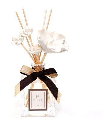 Missi Home Seramik Çiçek Taşlı Çubuklu Oud Oda Kokusu 220 ml