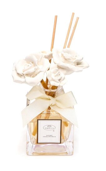 Mumevi Seramik Çiçek Taşlı Çubuklu Ice Flowers Oda Kokusu 100 ml