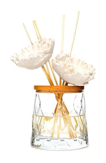 Missi Home Çiçek Dekorlu Çubuklu Dark Amber Oda Kokusu 110 ml