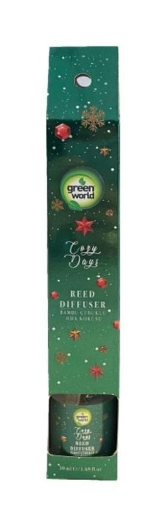 Green World Cozy Days Çubuklu Karışık Oda Kokusu 50 ml