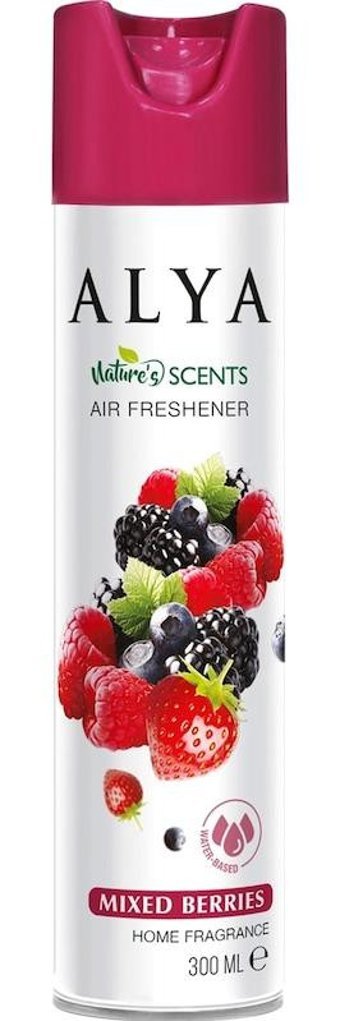 Alya Nature's Scents Mixed Berries Su Bazlı Kırmızı Meyve Oda Kokusu 300 ml