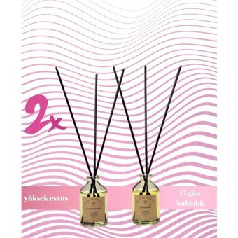 Miss Lina Çubuklu Sandal Ağacı Oda Kokusu 2x50 ml
