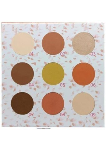 Cecile Velvet Jungle Krem Mat Far Paleti