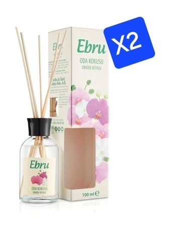 Ebru Çubuklu Orkide Oda Kokusu 2x100 ml