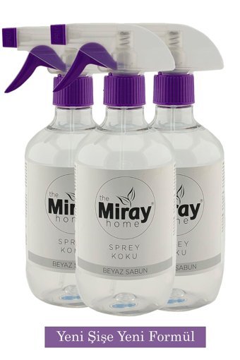 Miray Home Beyaz Sabun Oda Kokusu 3x500 ml