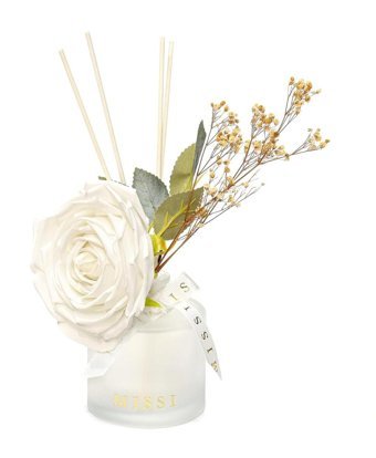 Missi Home Beyaz Gül Dekorlu Beyaz Gül Oda Kokusu 200 ml