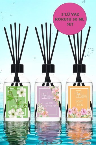 Lyn Home & Decor Yaz Oda Kokusu 3x50 ml