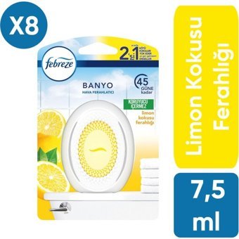 Febreze Hava Ferahlatıcı Limon Oda Kokusu 8x5 ml