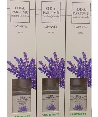 Actisoft Çubuklu Lavanta Oda Kokusu 3x100 ml