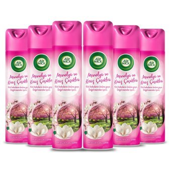 Air Wick Aerosol Kiraz Çiçeği-Manolya Oda Kokusu 6x300 ml
