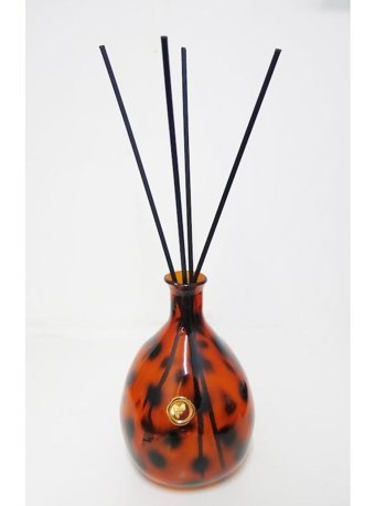 Missi Home Büyük Dekoratif Leopar Desenli Amorf Dark Wood Oda Kokusu 250 ml