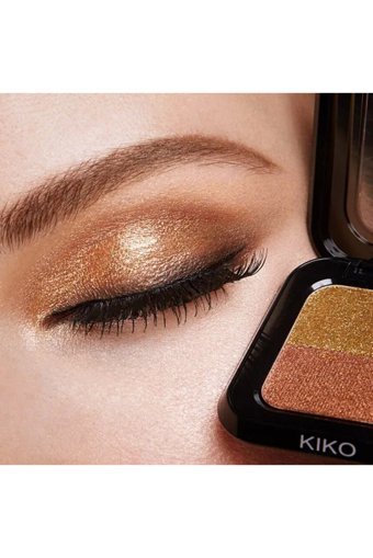 Kiko Milano No:14 Orange Gold / Copper Toz Tekli Far Kahverengi