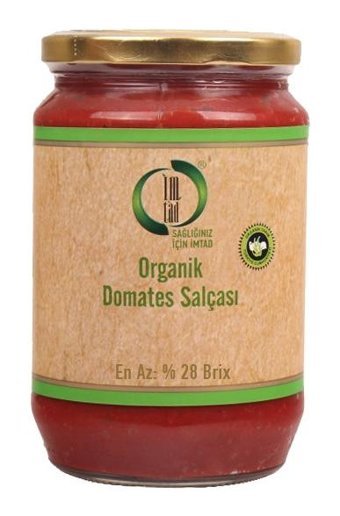 İmtad Organik Domates Salçası 750 gr