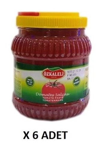 Özkaleli Katı Kıvamlı Domates Salçası 6x10.8 kg