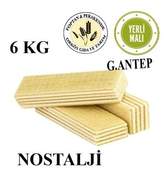 Orköy Dökme Çikolatalı-Sade Gofret 1 kg