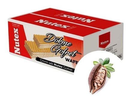 Orköy Dökme Çikolatalı-Sade Gofret 1 kg
