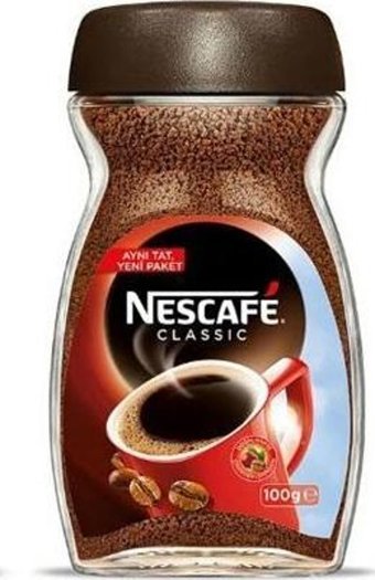 Nescafe Classic Kavanoz Granül Kahve 12x100 gr