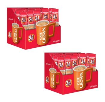 Ülker Cafe Crown 3'ü 1 Arada Sade Paket Granül Kahve 80x17.5 gr