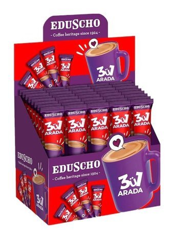 Tchibo Eduscho 3'ü 1 Arada Paket Granül Kahve 40x17.5 gr