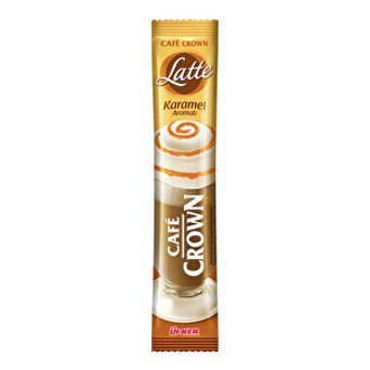 Ülker Cafe Crown Latte Karamel Aromalı Paket Granül Kahve 17 gr