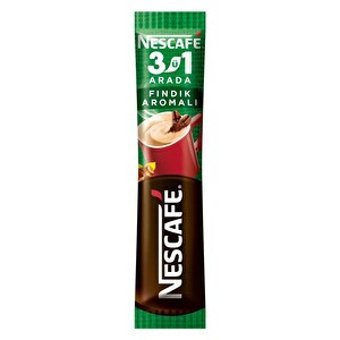 Nescafe 3'ü 1 Arada Fındık Paket Granül Kahve 17 gr