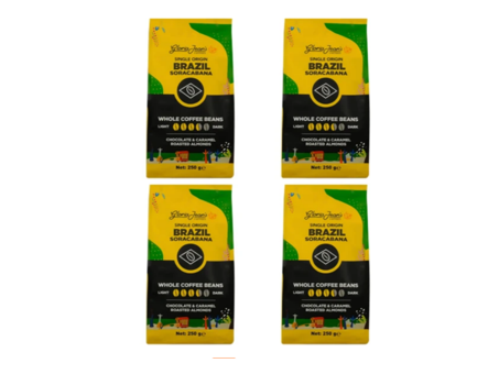 Gloria Jean's Brazilya Paket Granül Kahve 4x250 gr