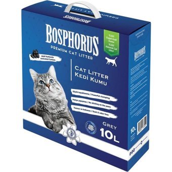 Bosphorus Topaklanan İnce Taneli Bentonit Kedi Kumu 10 lt