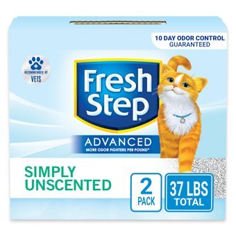 Fresh Step Advanced Topaklanan İnce Taneli Aktif Karbonlu Kil Kedi Kumu 16.8 kg