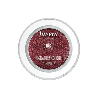Lavera Signature Colour Pink Moon 09 Toz Işıltılı Tekli Far Bordo
