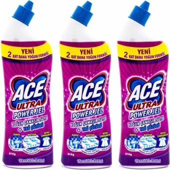 Ace Ferahlık Kokulu Banyo - Mutfak İçin Jel Çamaşır Suyu 3x750 ml