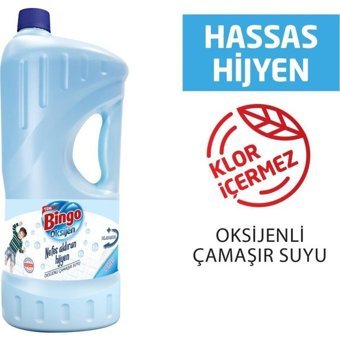 Bingo Nefes Aldıran Hijyen Çam Banyo - Mutfak İçin Sıvı Çamaşır Suyu 6x1.8 lt
