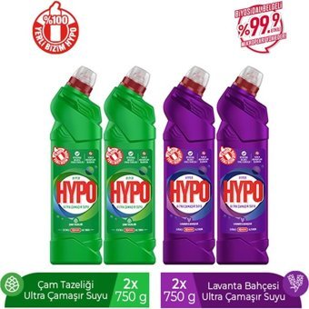 Hyper Hypo Ultra Yoğun Kokulu Banyo - Mutfak İçin Konsantre Jel Çamaşır Suyu 3 lt
