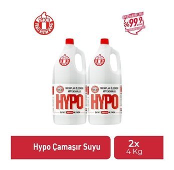 Hyper Hypo Kokusuz İçin Sıvı Çamaşır Suyu 2x4 lt