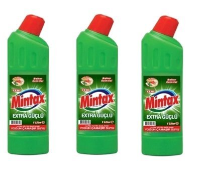 Mintax Yoğun Kıvamlı Bahar Esintisi Banyo-Beyazlar-Mutfak İçin Konsantre Jel Çamaşır Suyu 3 lt