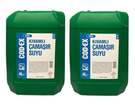 Cod-ex Ultra Kokusuz İçin Sıvı Çamaşır Suyu 8 lt