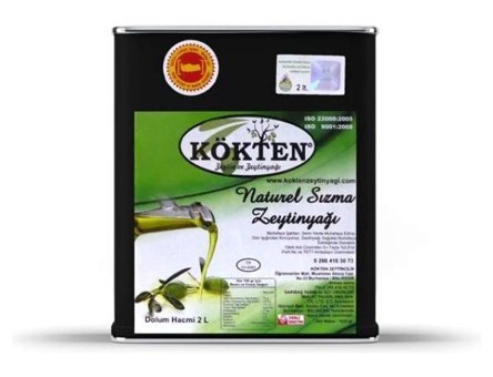 Kökten Soğuk Sıkım Organik Filtresiz Polifenolsüz Erken Hasat Teneke Sızma Zeytinyağı 2 lt