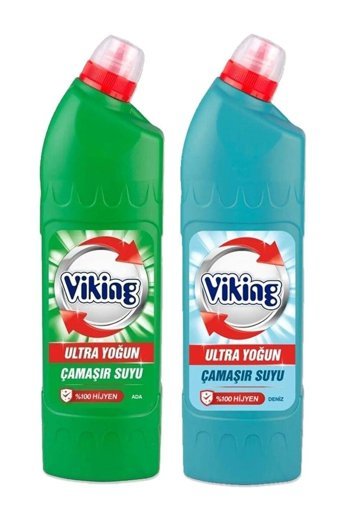 Viking Ultra Yoğun Kokulu Banyo - Mutfak İçin Sıvı Çamaşır Suyu 2x810 ml
