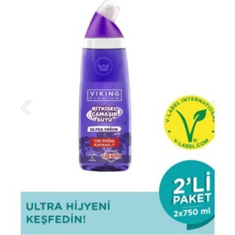 Viking Premium Kokulu Banyo - Mutfak İçin Konsantre Jel Çamaşır Suyu 1.5 lt