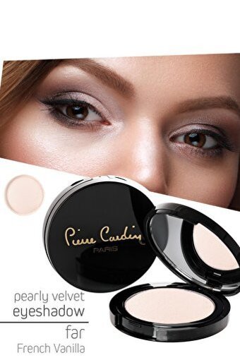 Pierre Cardin Pearly Velvet French Vanilla Toz Metalik Tekli Far Vanilya
