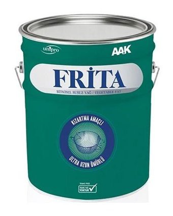Frita Teneke Ayçiçek Yağı 18 lt