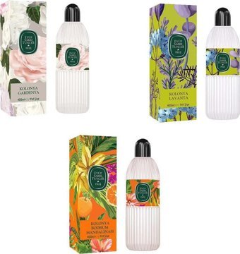 Eyüp Sabri Tuncer Bodrum Mandalinası-Gardenya-Lavanta Pet Kolonya 3x400 ml