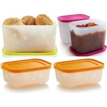 Tupperware Alaska Dikdörtgen Plastik Saklama Kabı 5'li