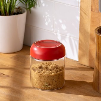 Emsan Simple Silindir Cam Saklama Kabı 570 ml