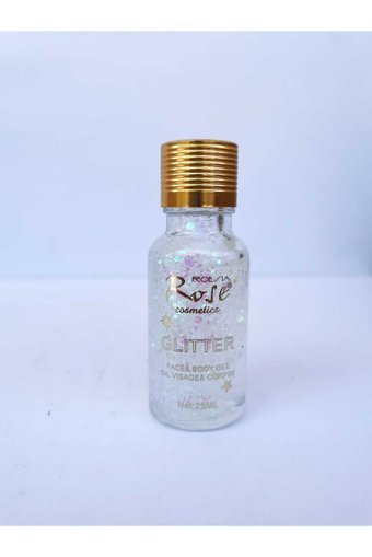 Roesia Rose Cosmetics Body Toz Glitter Tekli Far Kırmızı