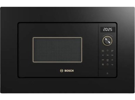Bosch BEL623MY3 Siyah 20 lt Izgaralı Ankastre Mikrodalga Fırın