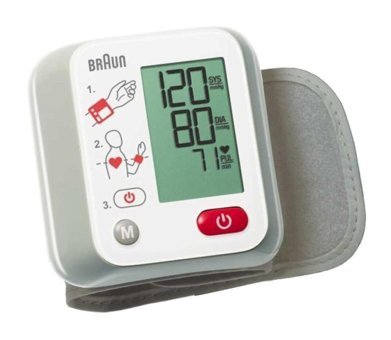 Braun BP 2000 10 Ölçüm Hafızalı 1 Kullanıcı Bilekten Ölçen Tam Otomatik Tansiyon Aleti