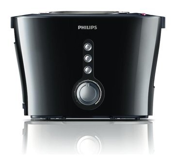 Philips HD2630/20 2 Dilim Kırıntı Tepsili 1000 W Siyah Mini Ekmek Kızartma Makinesi