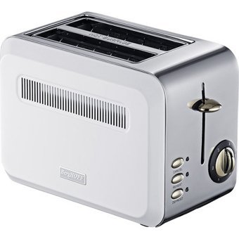 Berghoff Gem Titan 2 Dilim Kırıntı Tepsili 980 W Gümüş Mini Ekmek Kızartma Makinesi